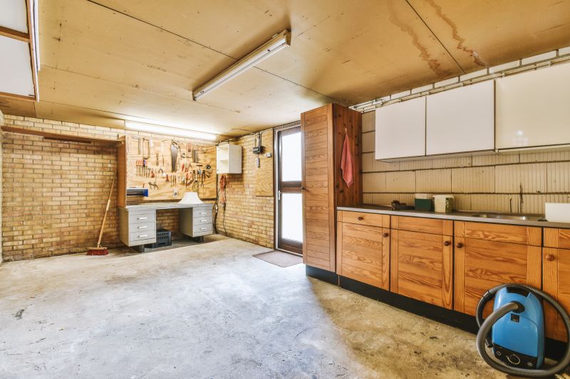 Garage with Custom Storage